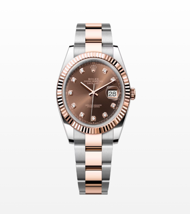 Datejust 41 Oystersteel and Everose Gold