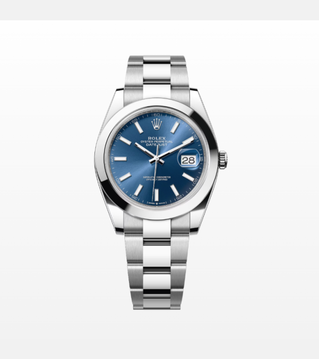 Blue dial