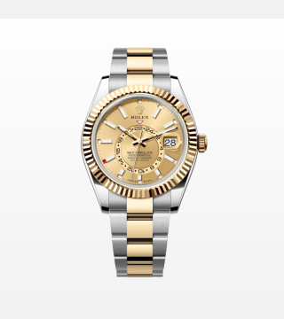 Sky-Dweller Oystersteel and Yellow Gold