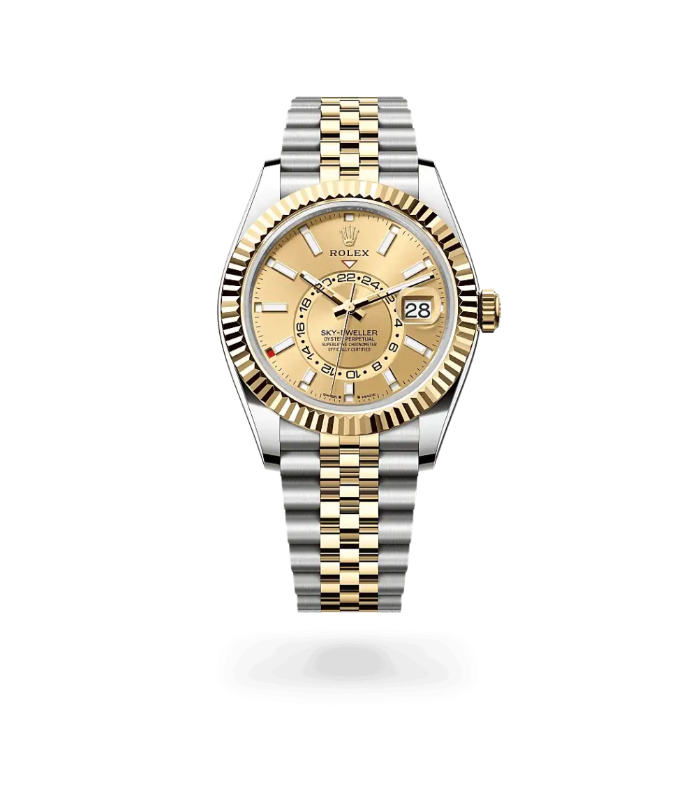 Sky-Dweller Acero Oystersteel y Oro Amarillo